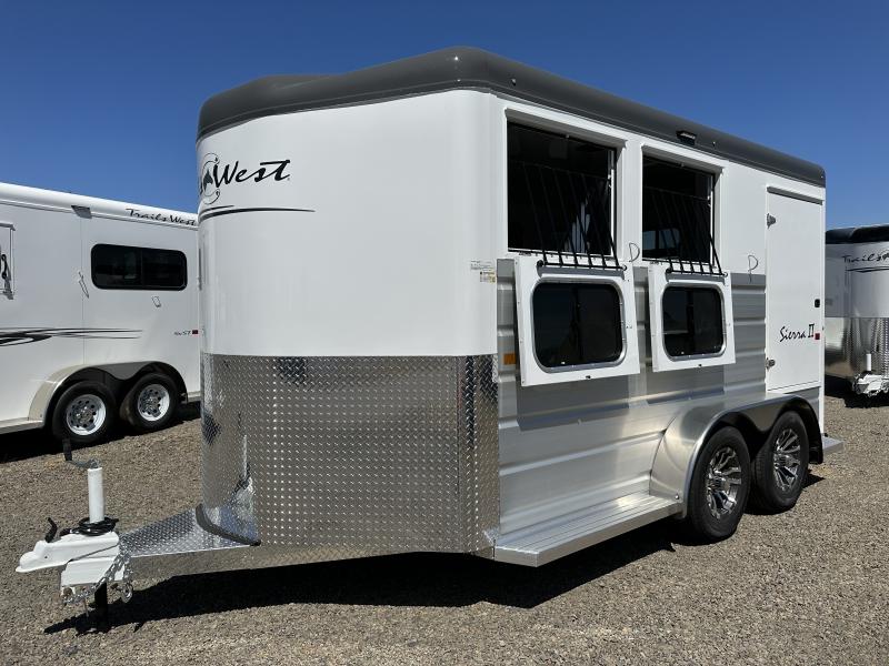 2024 Trails West Sierra 2H BP Broom Closet Swing Out Saddle Rack