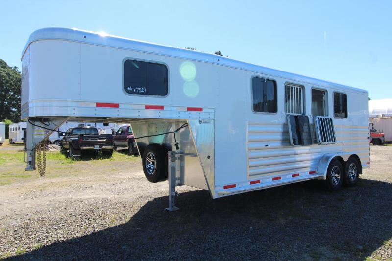 BELOW COST! 2022 Exiss Express XT 4 Horse Gooseneck Trailer Solid