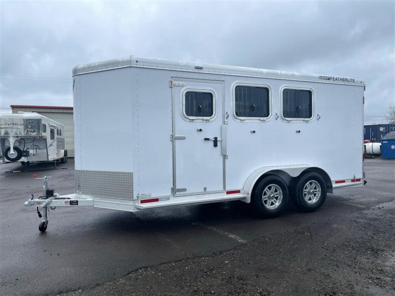 2022 Featherlite 3 Horse BP All Aluminum Rear Ramp Easy Care