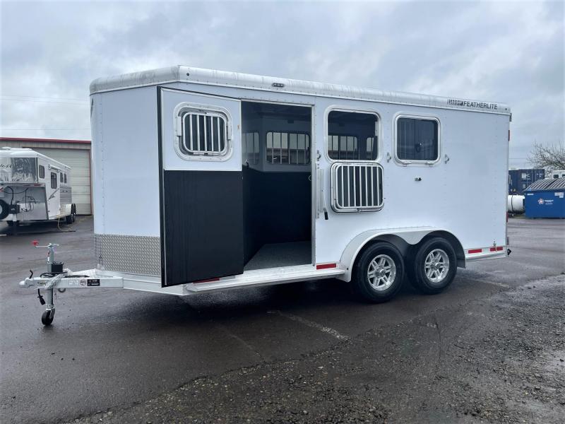 2022 Featherlite 3 Horse BP All Aluminum Rear Ramp Easy Care