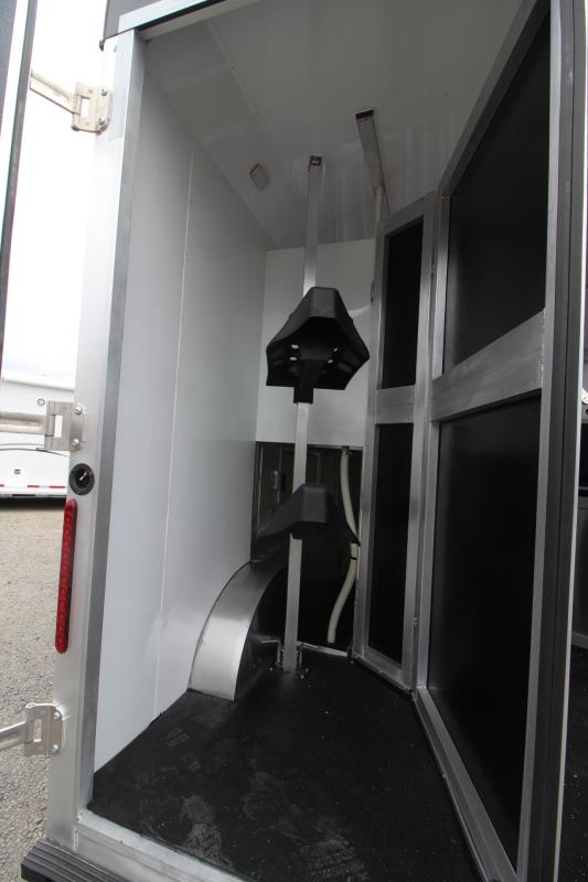 2024 Bison Trailers Silverado 8209 9ft SW Living Quarters 2 Horse