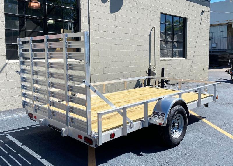 Quality Trophy 6.5x12 Aluminum Utility Trailer Full Ramp! Brinkman