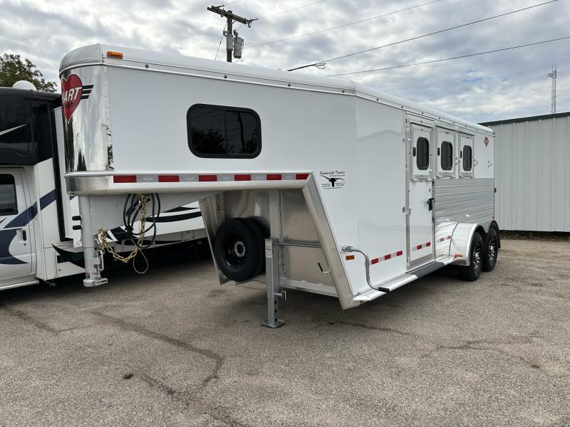 2023 Hart Trailers Solution 3H GN Horse Trailer Stephenville Trailers