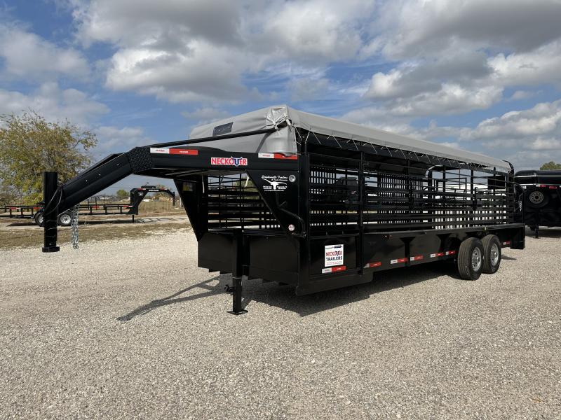 2022 Neckover Trailers 24'x6'8 Stock Stephenville Trailers Hart