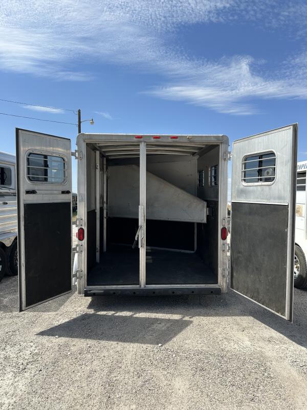 2003 Exiss Trailers 2H BP Horse Trailer Stephenville Trailers Hart