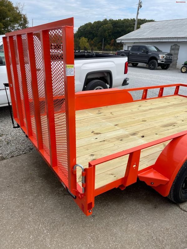 2023 Rice Trailers 6'10"X14' Tandem Utility Trailers Utility Trailer