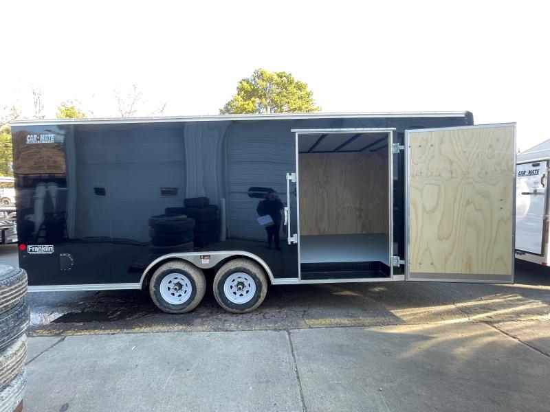 2022 Car Mate 8.5x20 10K Enclosed Car Trailer W/ Ext Tongue 2026924