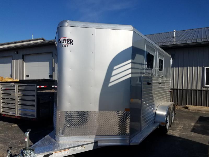 2023 Frontier STRIDER SERIES 24T/SLANT 2H Horse Trailer Trailer Dealer WI Mirsberger Sales