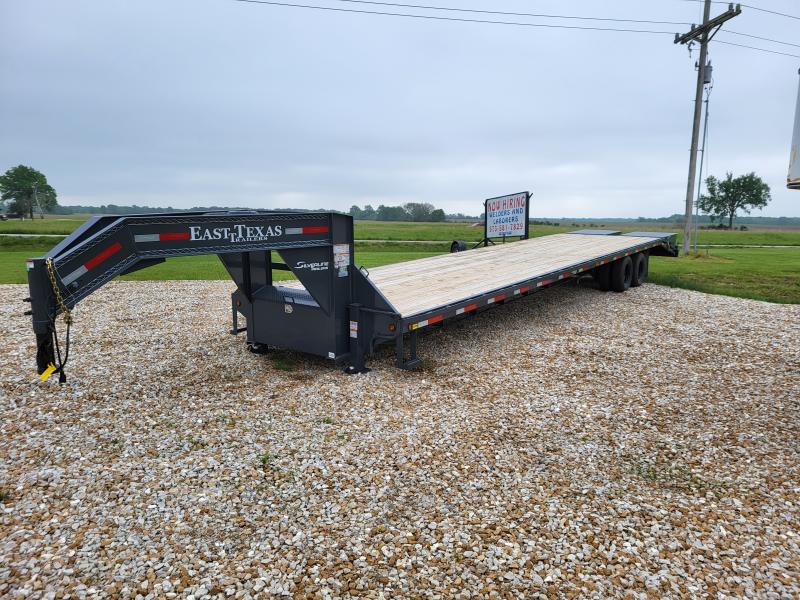 2023 East Texas Trailers 102x40 Gooseneck Flatbed Trailer Maxwell