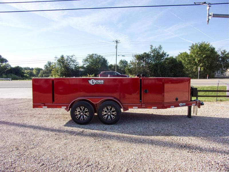 2023 Boss Trailers 990 Gal Tank Trailer GVWR 14K Centerpoint Trailer