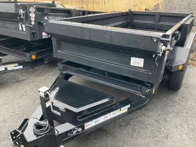 2023 Iron Bull Trailers DTB10 60x10 Dump Trailer PJNFB PJ and