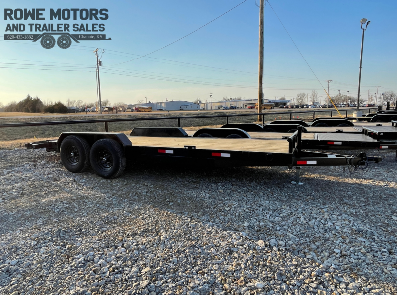 2022 STAG Trailers 20' 12K Equipment Trailer Rowe Motors and Trailer