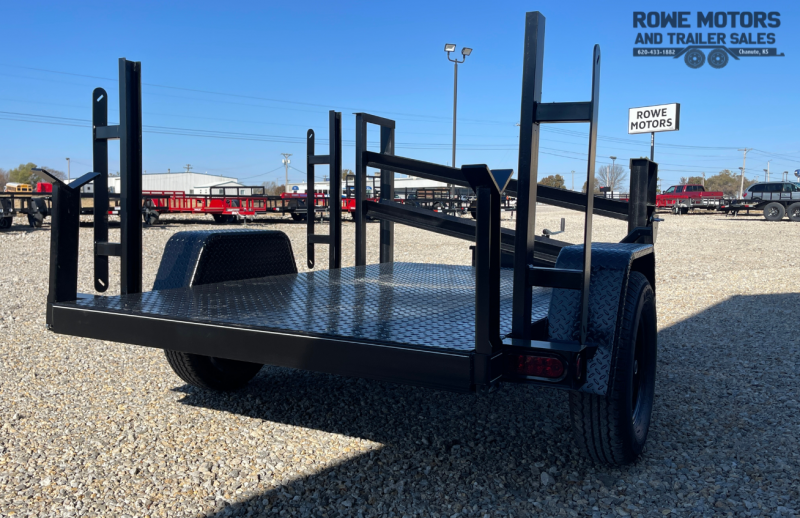 2023 Ozark 5X8 Weld Trailer Rowe Motors and Trailer Sales Shop or