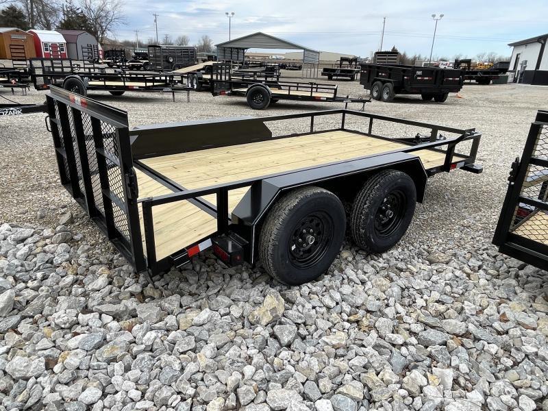 2023 Ozark 76X12 TANDEM AXLE W/ DOVE UTILITY TRAILER Rowe Motors and