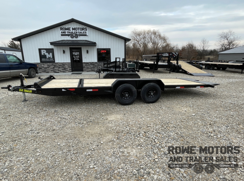 2023 B/R Trailer 18'+4' 10K Tilt Trailer Rowe Motors and Trailer