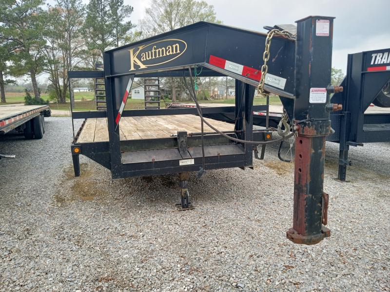 2018 Kaufman Trailers 8.5x25 Used 17k Gooseneck Trailer Equipment