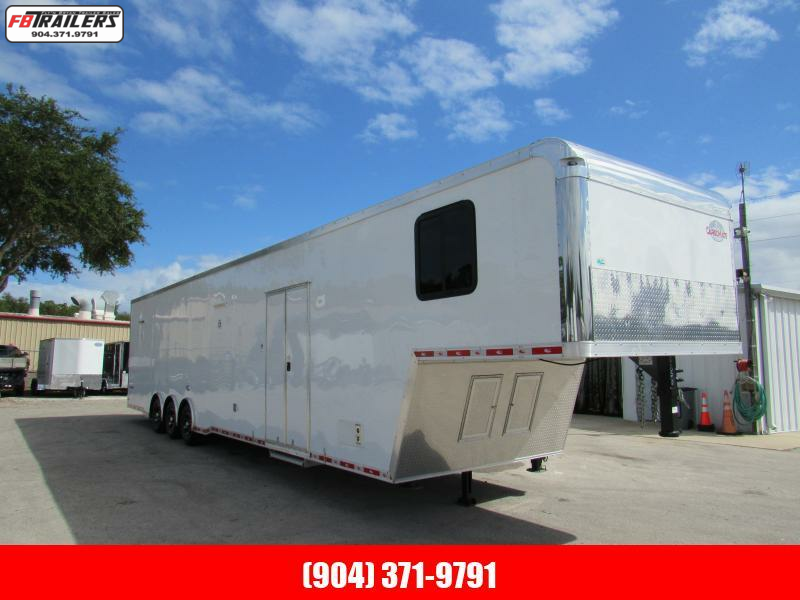2023 Cargo Mate 44' Weekender Bath Package Car / Racing Trailer FB