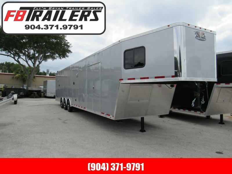 2022 Vintage Trailers 44FT GN Bath Package Car / Racing Trailer FB
