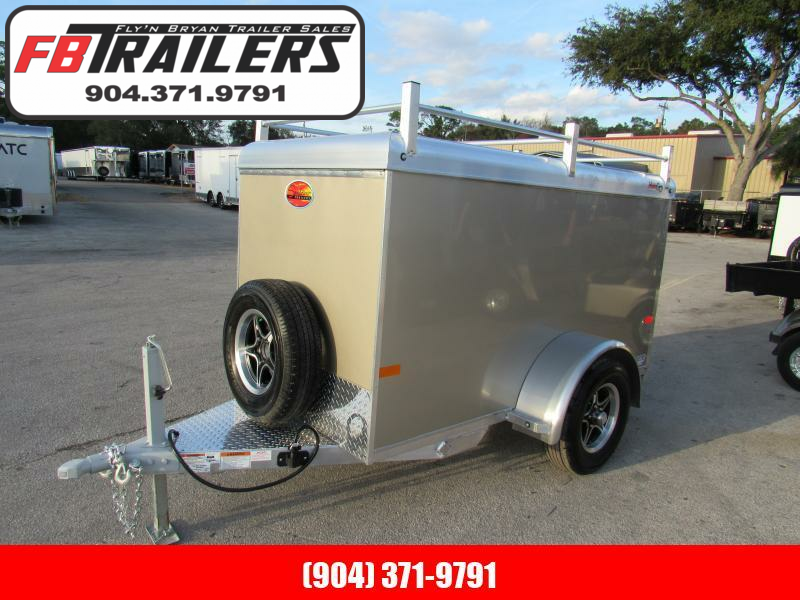 2023 Sundowner Trailers 4X8 All Aluminum Mini Go Cargo / Enclosed