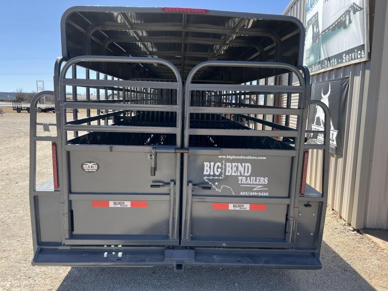 2022 Big Bend 20Ft Stock Trailer Livestock Trailer Mid Tex Trailers