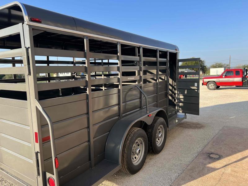 2022 WW Trailer All Around 16x6 Livestock Trailer Mid Tex Trailers