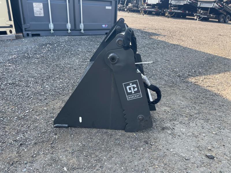 2023 Iron Craft 60" Compact Tractor 4N1 Bucket Central NH Trailers