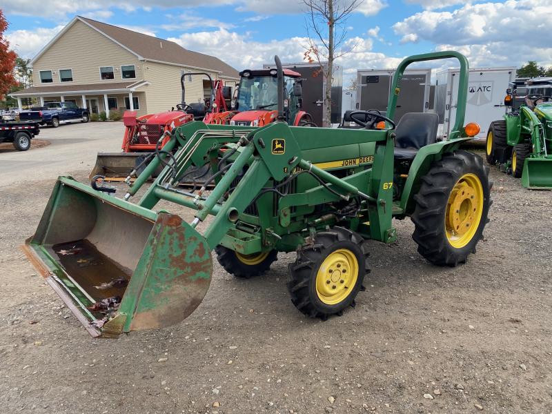 1987 John Deere 750 20HP Tractor w/Front Loader Central NH Trailers
