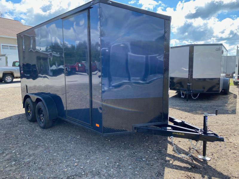 2022 Covered Wagon Trailers 7x14 Enclosed 7K Cargo Trailer w/Extra Height & Extended Tongue