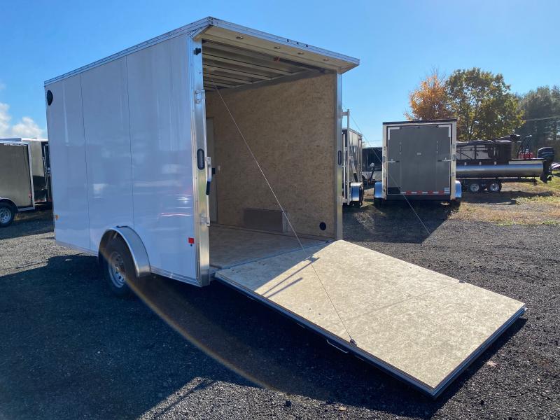 2022 EZ Hauler 7.5x12 Aluminum 5K Enclosed Cargo Trailer w/9" Extra