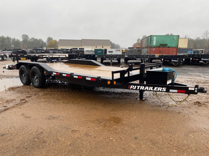 2024 PJ Trailers 8.5x20 Powder Coated 10K DeRated Car Hauler w/Slide