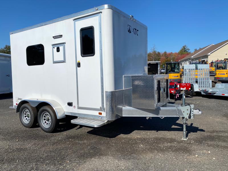 2023 ATC 7x12 Aluminum Fiber Optic Splicing Enclosed Cargo Trailer w