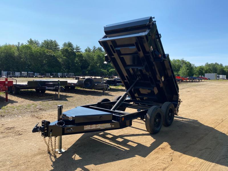 2023 Iron Bull 5x10 Powder Coated 10K Dump Trailer w/Tarp Kit & Ramps