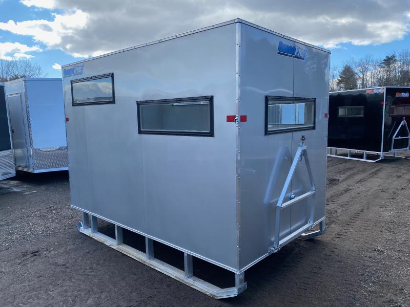 2023 Cargo Pro 6x10 Insulated Ice Shack w/Tow Hitch, Windows, & Roof