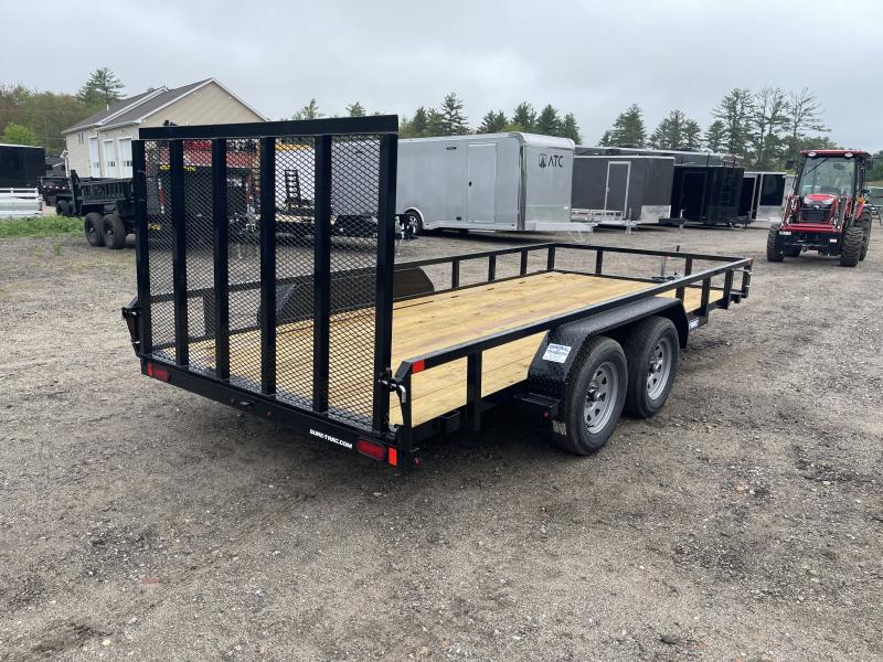 2023 SureTrac 7x16 7K Landscape Trailer w/Spring Assist Ramp Gate