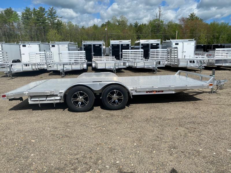 2022 Sport Haven 7x18 All Aluminum 7K Car Hauler w/Ramps Central NH