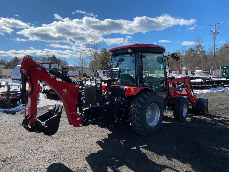 2022 TYM Tractors T474HC Tractor w/Backhoe, Hydrostatic Trans, Factory