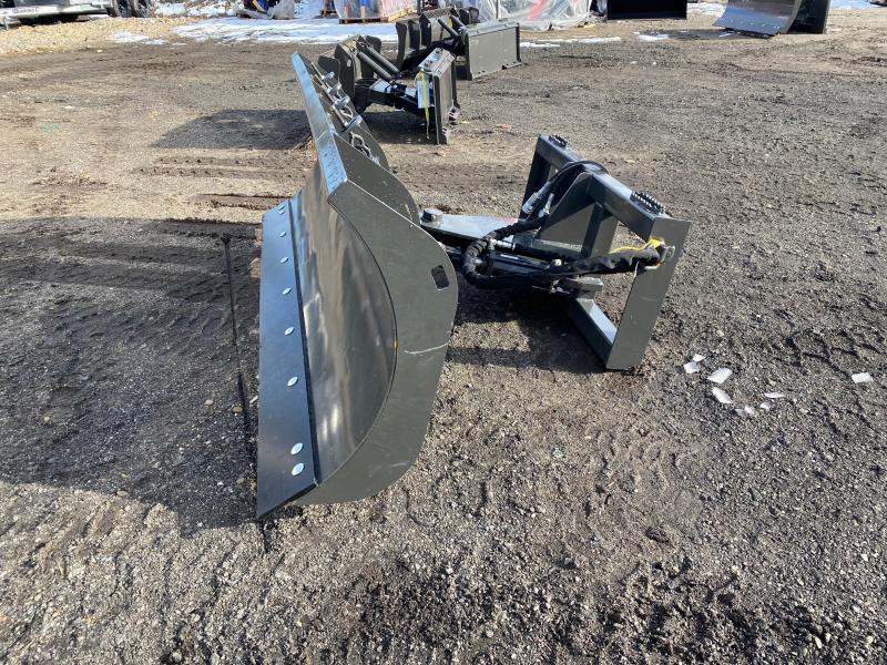 2023 IronCraft 84" Heavy Duty Hydraulic Angle Snow Plow Attachment Central NH Trailers Dump