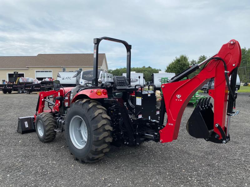 2023 TYM Tractors T574H Tractor w/ Backhoe, Hydrostatic Transmission