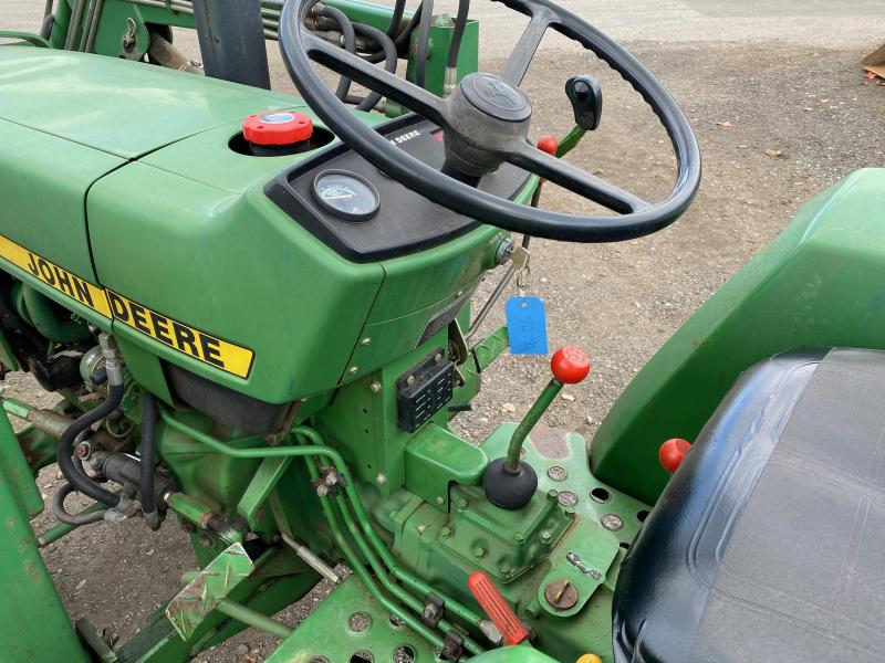1987 John Deere 750 20HP Tractor w/Front Loader Central NH Trailers Dump & Enclosed Trailer