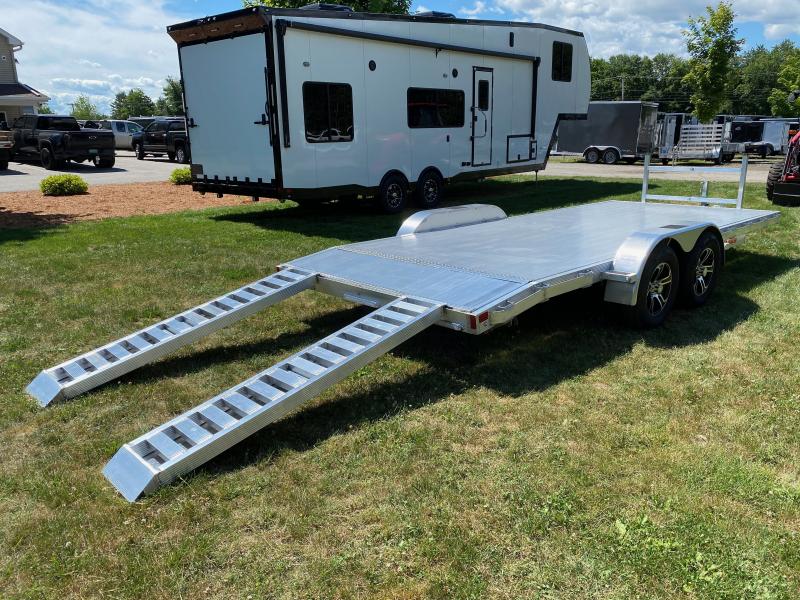 2023 Sport Haven 7x18 All Aluminum 7K Car Hauler w/Front Mount Ramps