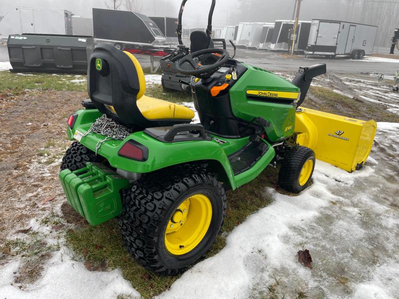 2018 John Deere X580 Tractor w/Mower Deck & Front Snowblower Central