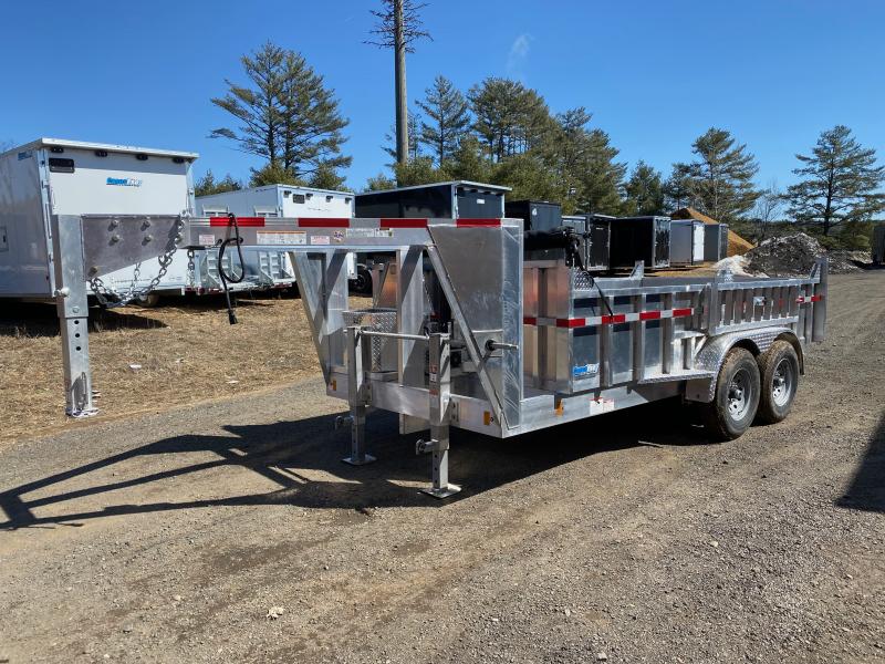 2023 CargoPro Trailers 7x14 Aluminum 14K Gooseneck Dump Trailer w/Spare