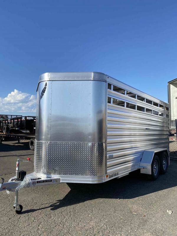 2024 Featherlite 81076716 Stock / Stock Combo Trailer Stock Trailers