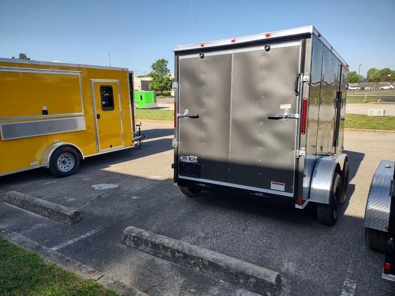 2023 Cynergy Cargo 6x10TA Charcoal Gray Enclosed Cargo Trailer 5x10