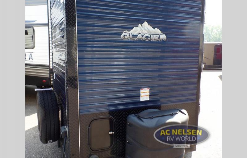 USED 2020 GLACIER ICE HOUSE 17' RV EXPLORER TOY HAULER