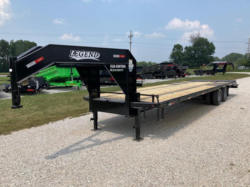 2021 Legend Trailers GOOSENECK Flatbed Trailer Sancrest Trailers