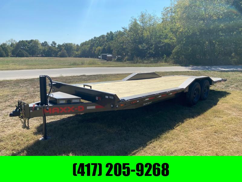 2023 MAXXD 102x24 Tandem 16K Power Tilt Equipment Trailer w/ Drive Over