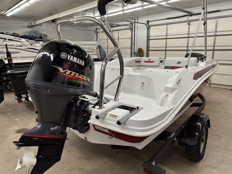 2023 Hurricane Boats SS 185 OB Deck Boat Deerwood, MN Marine Dealer Shop Fishing Boats