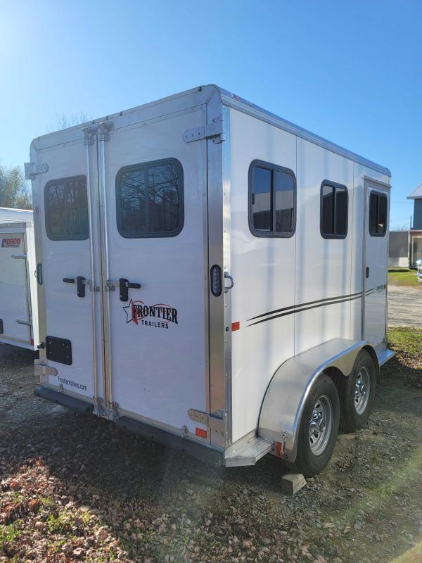 2023 Frontier Strider 2Horse Slant Horse Trailer Livestock and Horse