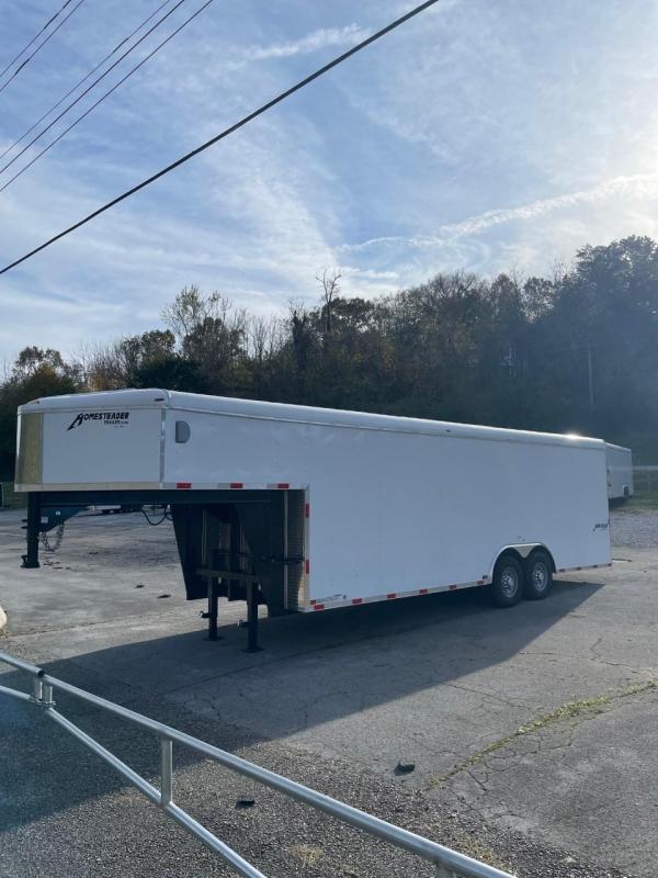 2021 Homesteader Trailers g32 Gooseneck Bodies Water Wheel Trailer